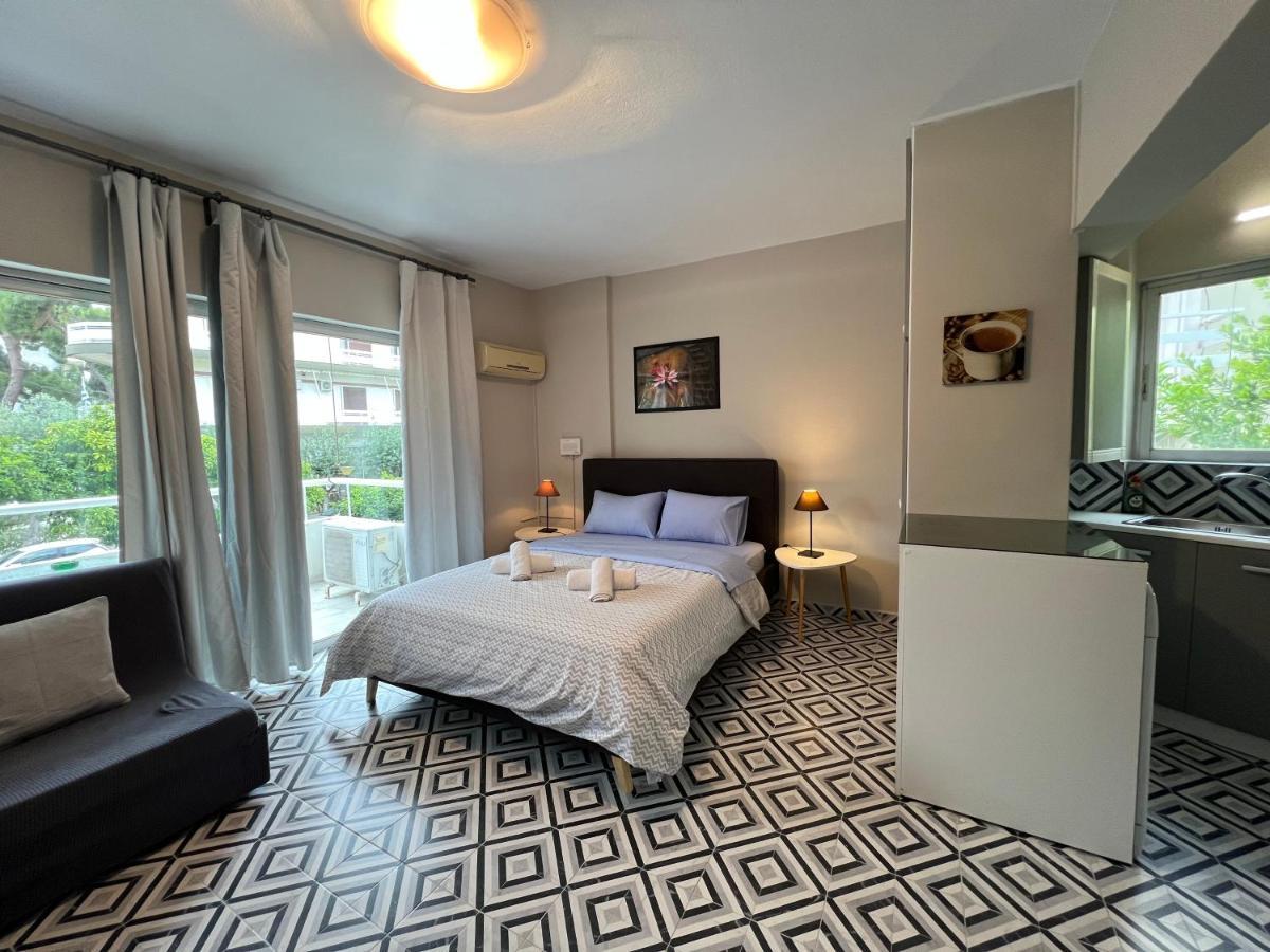Studio 32 1Ου Ορόφου Στο Χαλανδρι Lägenhet Aten Exteriör bild